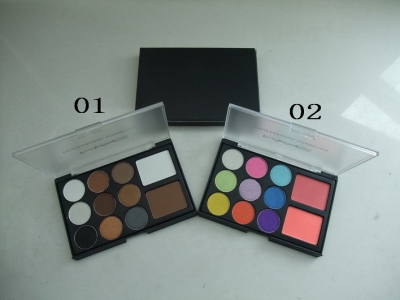 MAC Pro Cosmetics 9 Colors Eye shadow & 2 Blusher